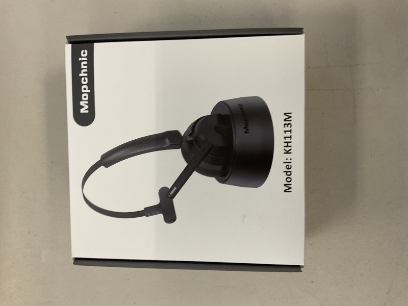 Photo 1 of Mopchnic Bluetooth Headset, Wireless Headphone with Microphone, On Ear Bluetooth with USB Dongle for Office Call Center Skype Zoom Meeting Online Class (KH113M)