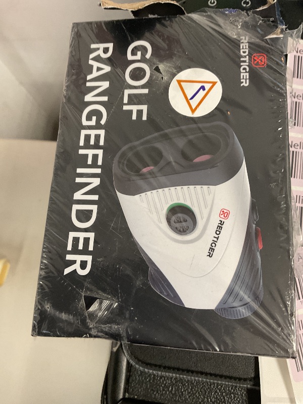 Photo 1 of REDTIGER Golf Rangefinder with Slope, 1200 Yards Laser Range Finder Golfing, 7X Magnification, Flag Pole Locking Vibration, Rechargeable Range Finders with Magnet Stripe, GolfVue Series 1