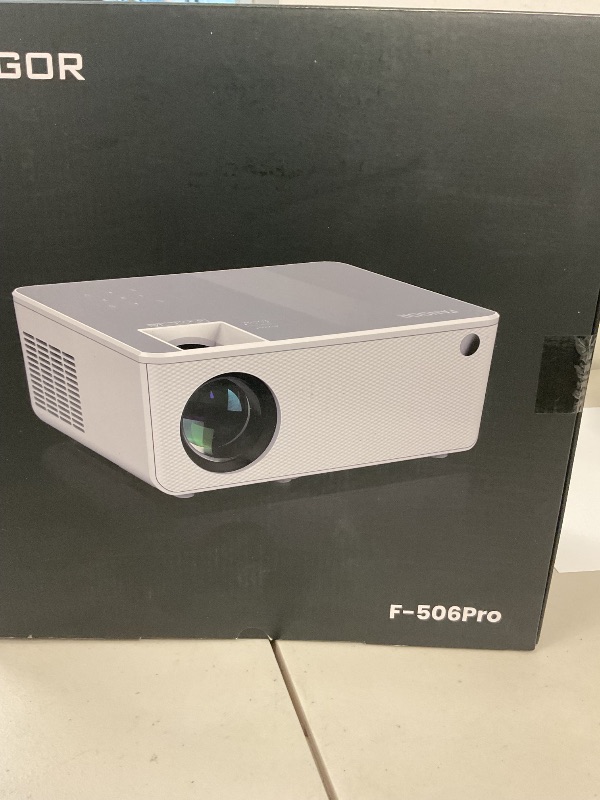Photo 1 of FANGOR 1080P HD Projector, WiFi Bluetooth Projectors, Max 230” Projection Screen Portable Home Theater Video Movie Proyector With Tripod, Compatible with HDMI, USB, Laptop, iOS & Android Phone
