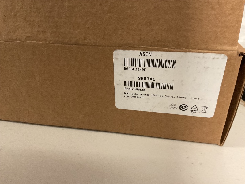 Photo 1 of 2021 Apple 11-inch iPad Pro (Wi-Fi, 256GB) - Space Gray (Renewed)