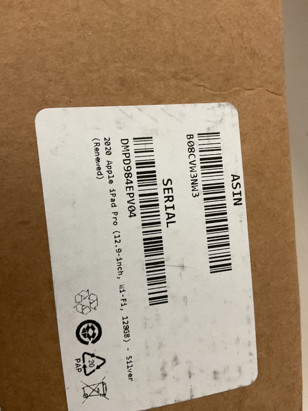 Photo 1 of 2020 Apple iPad Pro (12.9-inch