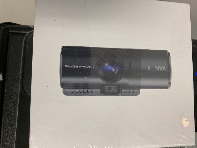 Photo 1 of VANTRUE N4 3 Channel Dash Cam, 4K+1080P Dual Channel, 1440P+1440P+1080P Front Inside Rear Three Way Triple Car Dash Camera, IR Night Vision, Capacitor, 24 Hours Parking Mode, Support 256GB Max