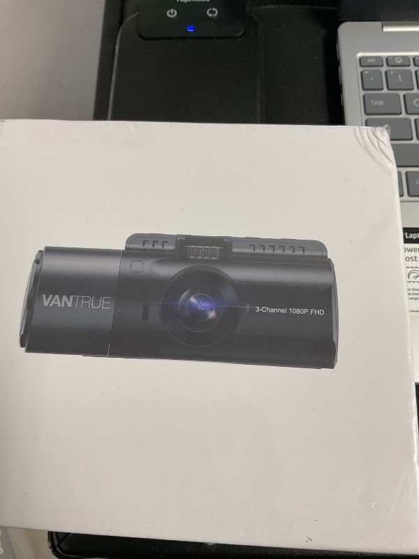 Photo 1 of VANTRUE N4 3 Channel Dash Cam, 4K+1080P Dual Channel, 1440P+1440P+1080P Front Inside Rear Three Way Triple Car Dash Camera, IR Night Vision, Capacitor, 24 Hours Parking Mode, Support 256GB Max