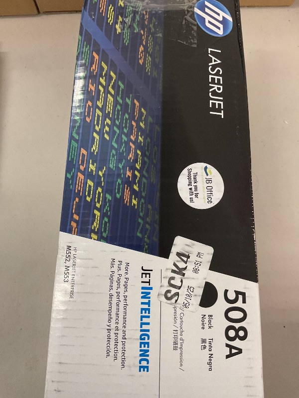 Photo 1 of HP 508A CF360A Toner Cartridge Black