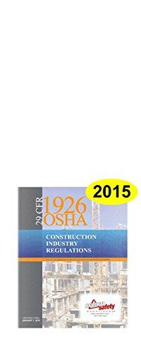 Photo 1 of 2015 Edition 29 CFR 1926 OSHA Construction Industry Regulations