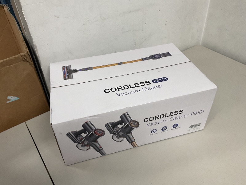 Photo 1 of BATTERY DOESN'T HOLD CHARGE -MBTTODF Cordless Vacuum Cleaner, Vacuum Cleaner for Home with 80000 RPM High-Speed Brushless Motor, Up to 40 Mins Runtime, 2 Adjustable Suction, Anti-Tangle, Lightweight Stick Vacuum for Hard Floor
