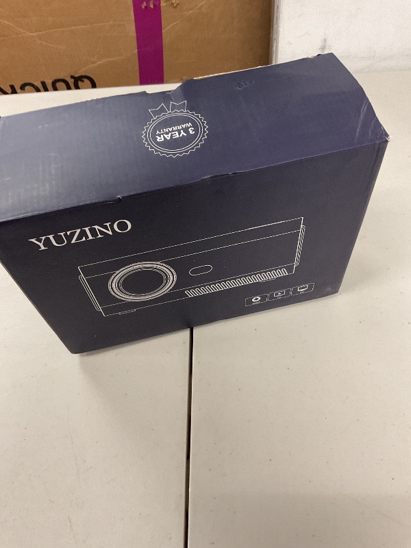 Photo 1 of Projector with WiFi and Bluetooth,?Electric Focus/Keystone/Zoom? YUZINO Mini Projector, 1080P FHD Portable Projector for Outdoor, 15000L Movie Projector for Bedroom for TV Stick/Phone/HDMI/USB/ Laptop