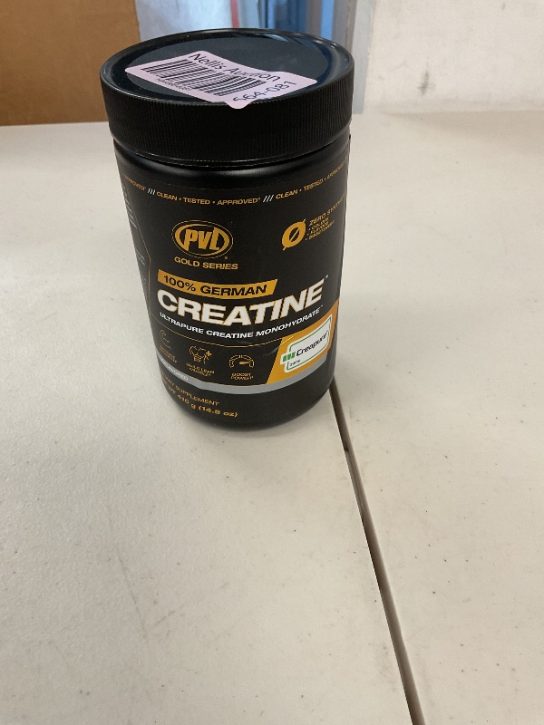 Photo 1 of PVL Creapure Creatine - 100% Pure German Creatine monohydrate Powder - 82 Servings - 410 g