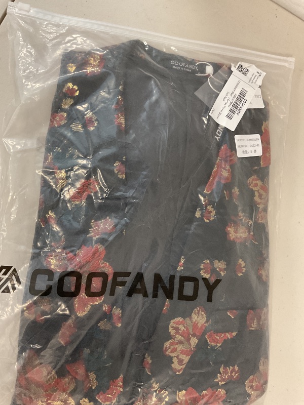 Photo 1 of Coofandy men’s dress floral blazer suit red XL
