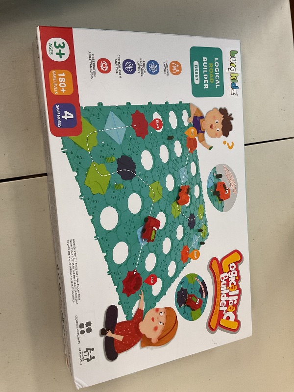 Photo 1 of STEM Building Blocks with 200+ Challenges | Sensory Learning Kit for Preschool Classrooms | Creative Road Constructor Games Gift for Ages 3-8 Educational Toys
