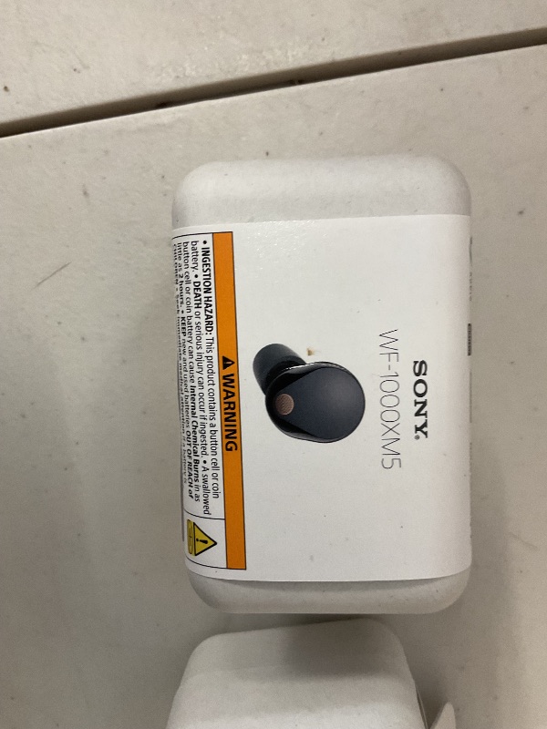 Photo 1 of Sony WF-1000XM5 The Best Truly Wireless Bluetooth Noise Canceling Earbuds & in-Ear Headphones with Alexa Built-in, Black