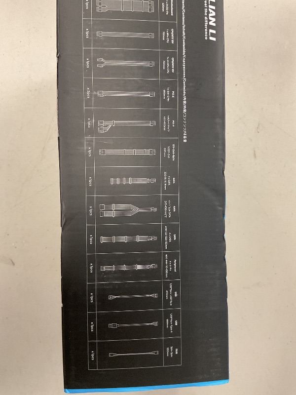 Photo 1 of Lian Li Edge Serie - 1000W Full Modular Power Supply (Fan USB Hub Included) - Gold - ATX 3.1 - PCIE 5.1 Support - 12V-2x6 Connector - L-Shape Design for Dual Chamber Case - White (EG1000G.WH)