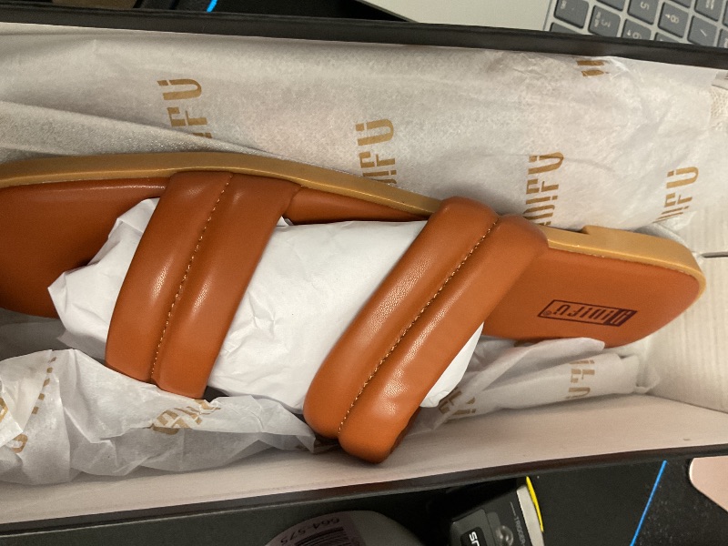Photo 1 of !d!fu brown sandals size us 10