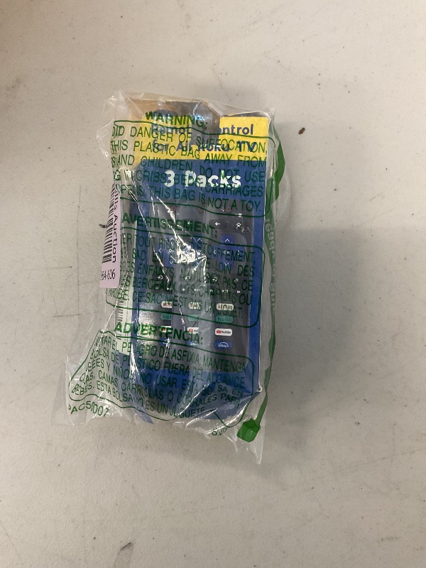 Photo 1 of 3 Pack Replacement Remote Control Only for Roku TV, Compatible for TCL Roku/Hisense Roku/Sharp/Philips/Onn Roku (Not for Roku Stick and Box)