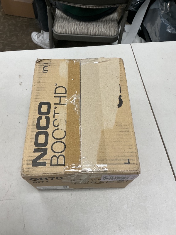 Photo 1 of NOCO Boost GB70: 2000A UltraSafe Jump Starter – 12V Lithium Battery Booster Pack, Portable Jump Box, Power Bank & Jumper Cables - for 8.0L Gas and 6.0L Diesel Engines
