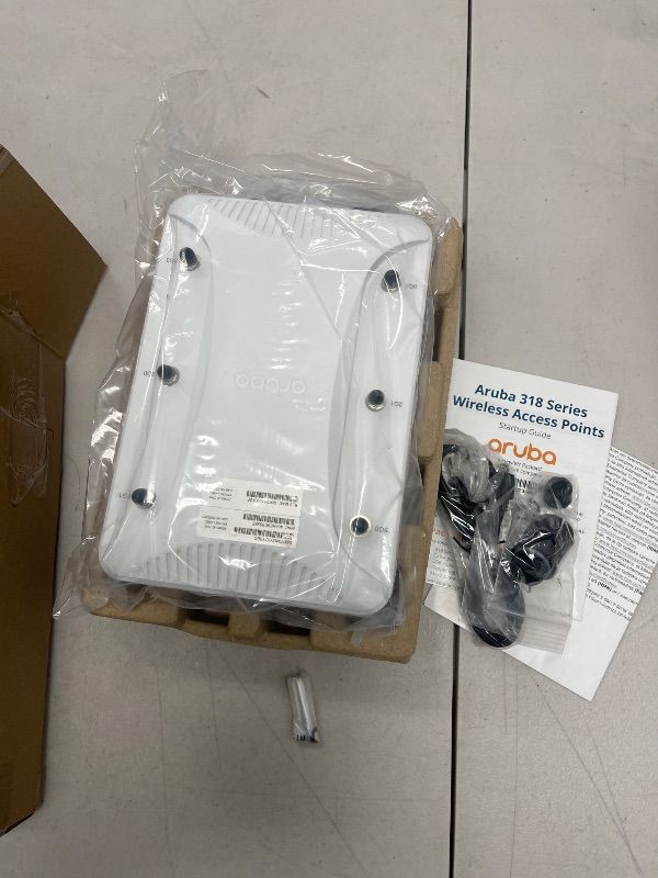 Photo 1 of Hewlett Packard Enterprise Aruba Ap-318 (Us) Indr Hardened 11Ac Ap