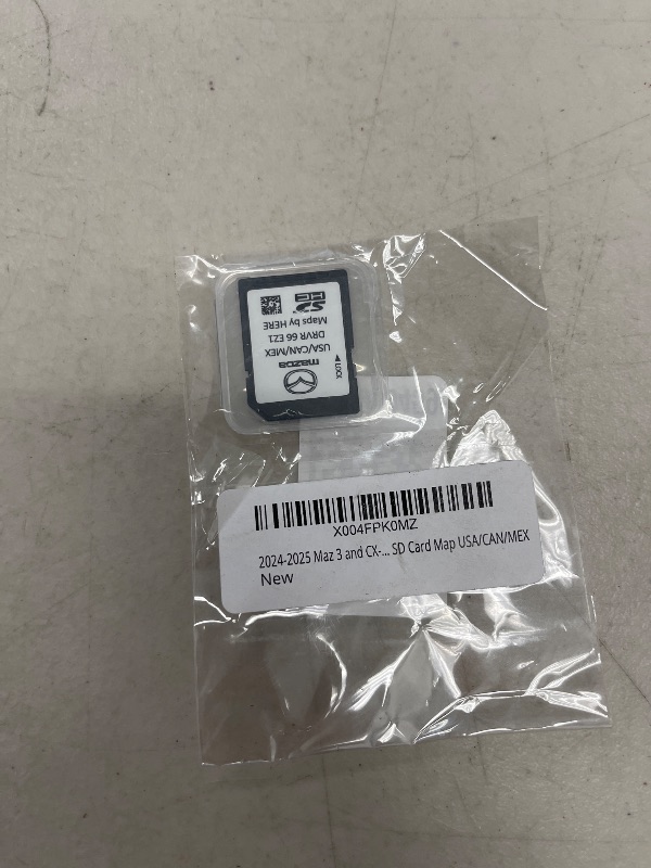 Photo 1 of 2024-2025 Maz 3 and CX-30 DRVR 66 EZ1 Latest Navigation SD Card Map USA/CAN/MEX