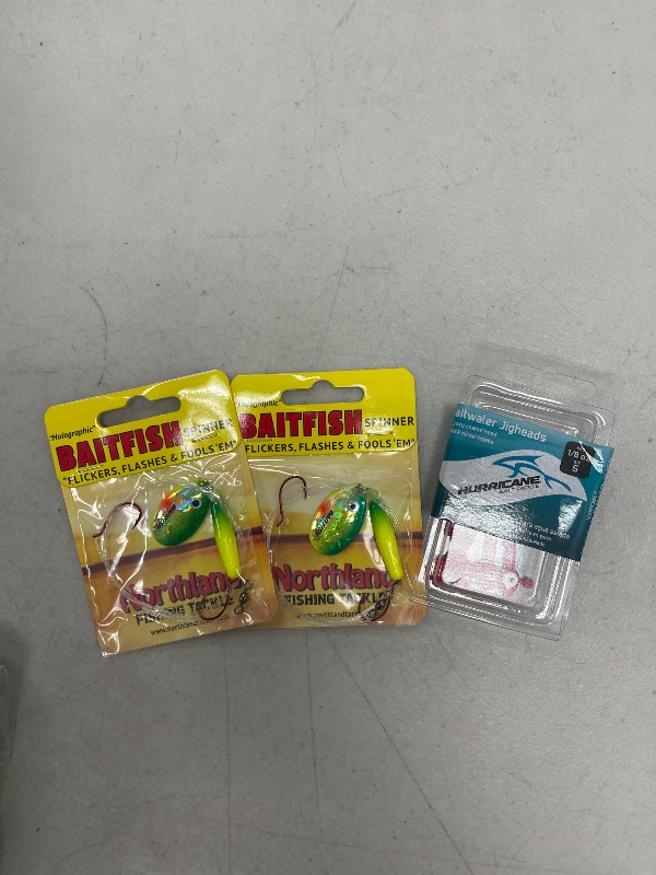 Photo 1 of 3 PACK FISHING HOOK BAIT