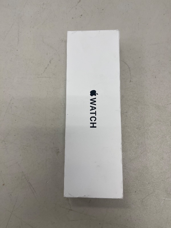 Photo 1 of Apple Watch SE (2nd Gen) [GPS 40mm] Smartwatch with Starlight Aluminum Case with Starlight Sport Band S/M. Fitness and Sleep Trackers, Crash Detection, Heart Rate Monitor, Retina Display