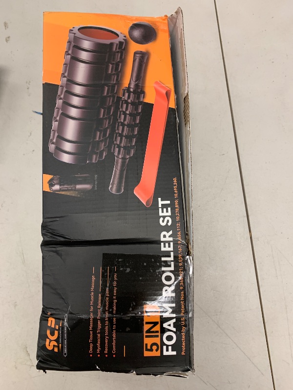 Photo 1 of 5 in 1 Foam Roller Set for Deep Tissue Muscle Massage