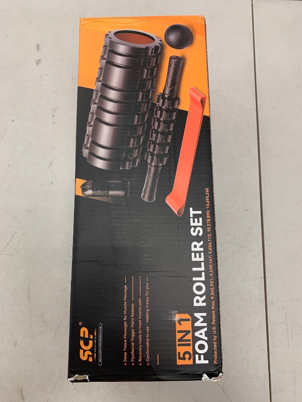 Photo 1 of 5 in 1 Foam Roller Set for Deep Tissue Muscle Massage