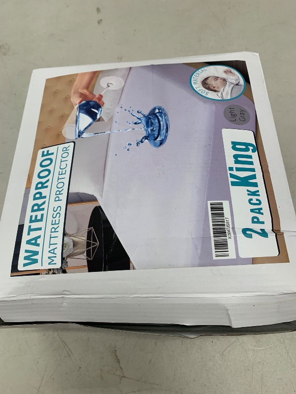 Photo 1 of 2 Pack King Premium Waterproof Mattress Protector