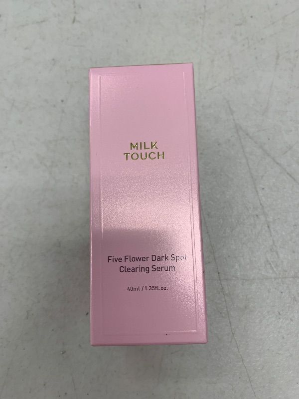 Photo 1 of MILK TOUCH 5 Flower Dark Spot Correcting Serum w/Vitamin C & 5 Flower Extracts | Face Hydrating Moisturizer Serum for All Skin Types 1.35 fl oz