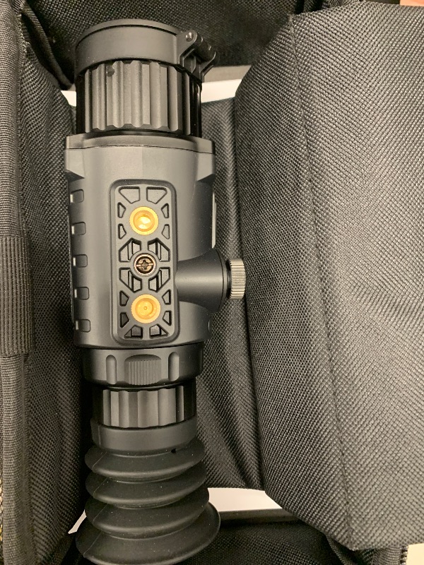 Photo 1 of AGM Global Vision Rattler TS35-384 Thermal Imaging Riflescope for Hunting - Waterproof, Shockproof, and Customizable Thermal Scope with Adjustable Color Palettes, 8X Digital Zoom, 35mm Lens.