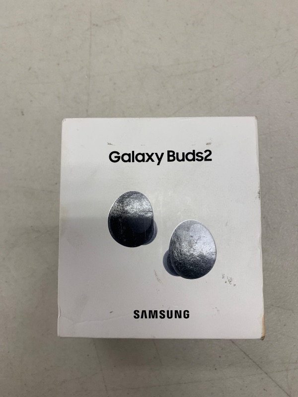 Photo 1 of SAMSUNG Galaxy Buds 2 True Wireless Bluetooth Earbuds, Noise Cancelling, Comfort Fit In Ear, Auto Switch Audio, Long Battery Life, Touch Control, Graphite