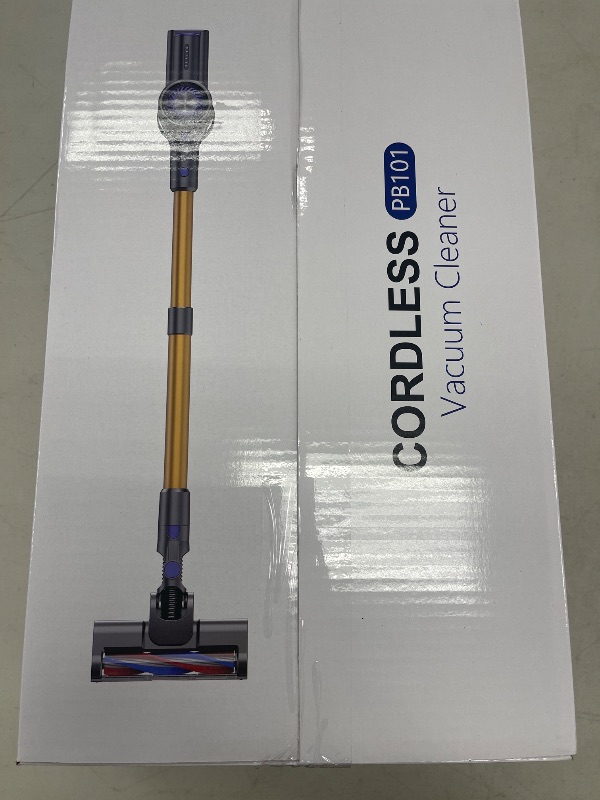 Photo 1 of MBTTODF Cordless Vacuum Cleaner, Vacuum Cleaner for Home with 80000 RPM High-Speed Brushless Motor, Up to 40 Mins Runtime, 2 Adjustable Suction, Anti-Tangle, Lightweight Stick Vacuum for Hard Floor