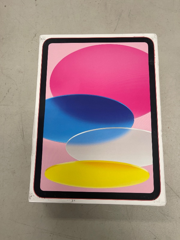 Photo 1 of Apple iPad 11-inch: A16 chip, 11-inch Model, Liquid Retina Display, 128GB, Wi-Fi 6, 12MP Front/12MP Back Camera, Touch ID, All-Day Battery Life — Pink