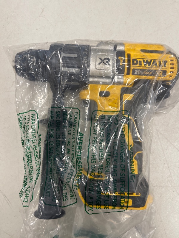 Photo 1 of DEWALT 20V MAX XR Cordless Hammer Drill Driver Brushless, Heavy Duty 1/2", 3-Speed, Tool Only (DCD996B)
