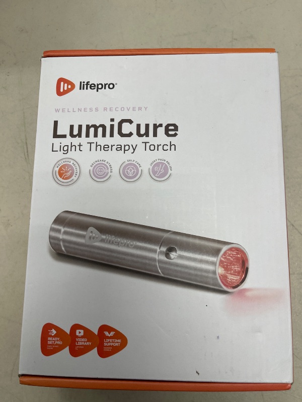 Photo 1 of LUMICURE LIGHT THERAPY TORCH