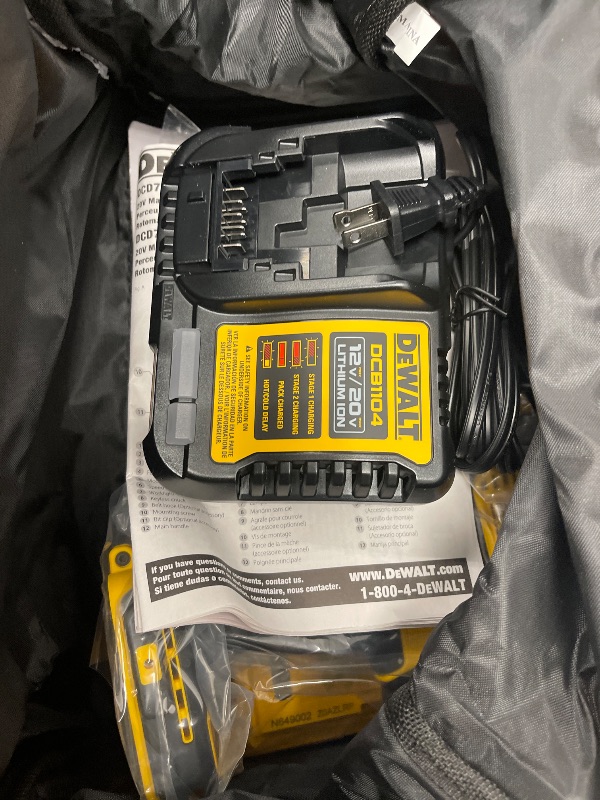 Photo 1 of DEWALT 20V MAX Cordless Drill, Impact Driver, 2-Tool Power Tool Combo Kit, Brushless Power Tool Set with 2 Batteries and Charger Included (DCK277D2)