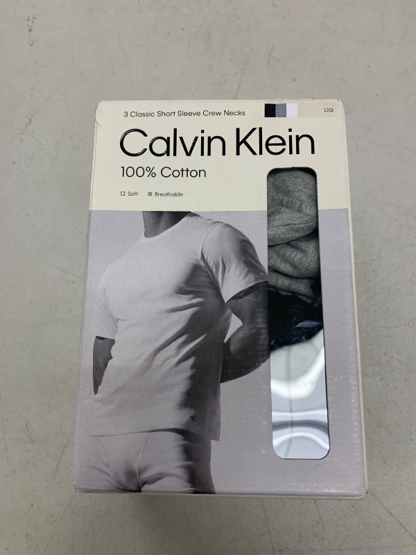Photo 1 of ONLY 2 SHIRTS Calvin Klein Men's Cotton Classics Undershirts SIZE LARGE