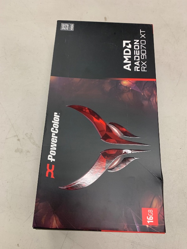 Photo 1 of PowerColor Red Devil AMD Radeon RX 9070 XT 16GB GDDR6