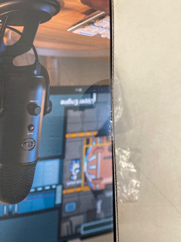 Photo 1 of Logitech Creators Blue Yeti USB Microphone for Gaming, Streaming, Podcast, YouTube, Discord, PC, Studio Sound, Plug & Play-Blackout