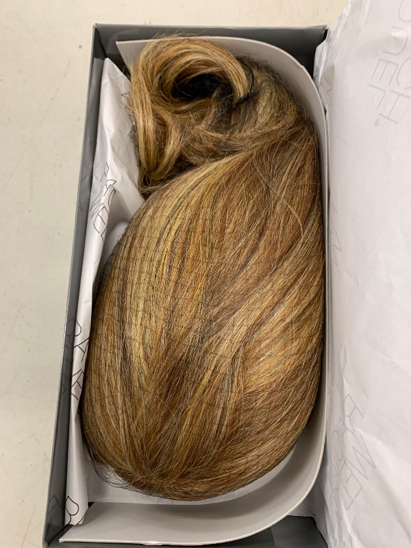 Photo 1 of Raquel Welch Stay The Night Long Tapered Layered Wig, 100% Hand Tied by Hairuwear, Petite-Average Cap, RL29/25 Golden Russet