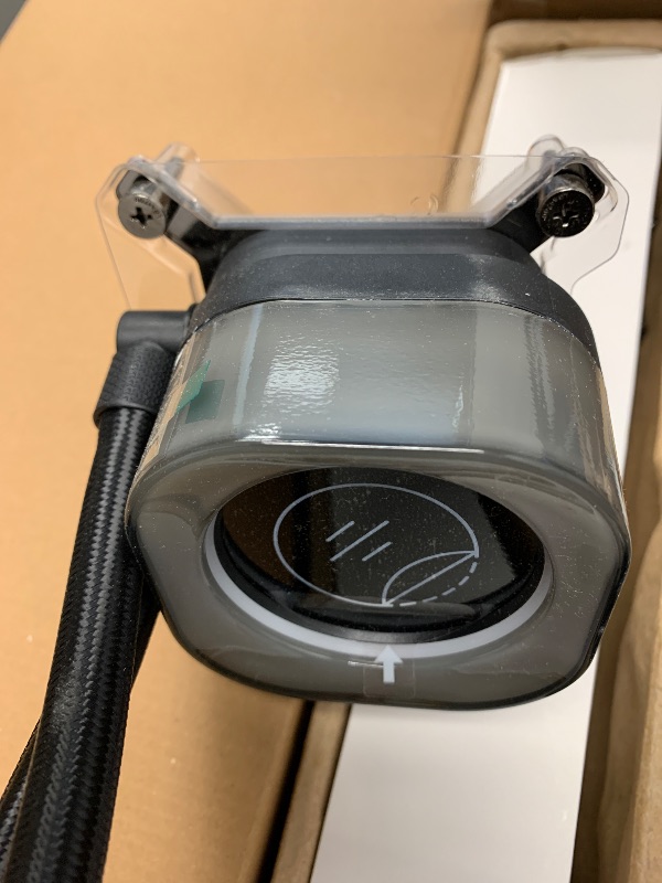 Photo 1 of CORSAIR iCUE Link Titan 360 RX LCD Liquid CPU Cooler – 360mm AIO – Low-Noise – FlowDrive Cooling Engine – Intel LGA 1851/1700, AMD AM5/AM4 – 3X RX120 RGB Fans – iCUE Link System Hub Included – Black