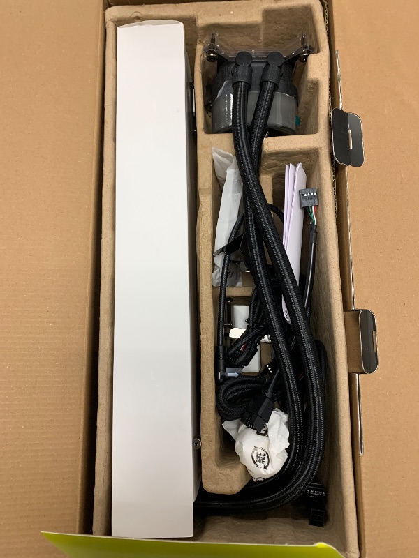 Photo 1 of CORSAIR iCUE Link Titan 360 RX LCD Liquid CPU Cooler – 360mm AIO – Low-Noise – FlowDrive Cooling Engine – Intel LGA 1851/1700, AMD AM5/AM4 – 3X RX120 RGB Fans – iCUE Link System Hub Included – Black