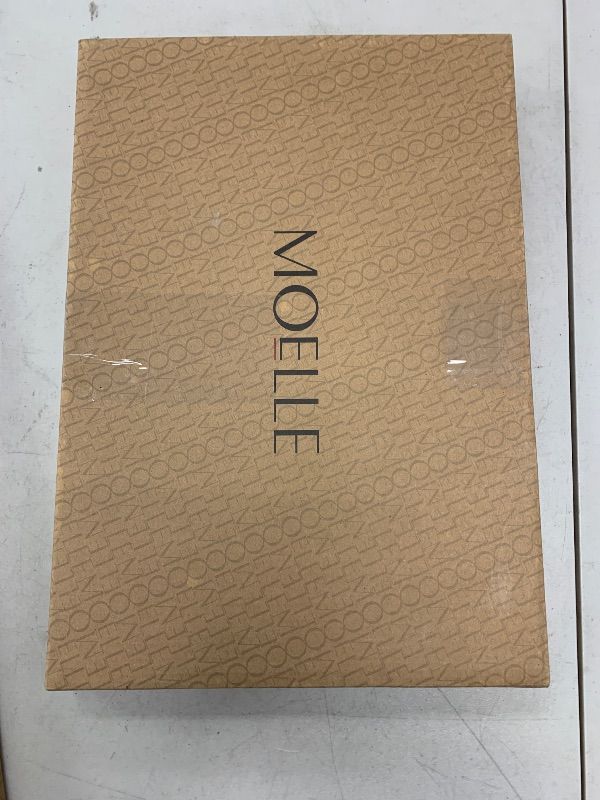 Photo 1 of MOELLE Premium Danish Teak Wood Cutting Board Durable End Grain Wooden Cutting Board for Kitchen, Knife-Friendly, Sustainable Gift-Ready Packaging (Medium)