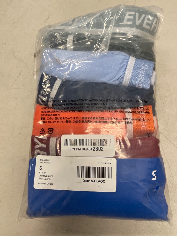 Photo 1 of Separatec Cotton Dual Pouch Men's Underwear Comfortable Soft Breathable Everyday Boxer Briefs for men 7 Pack(S, Assorted Colors)