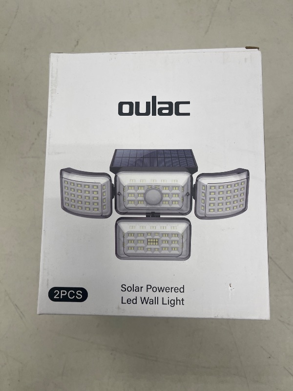 Photo 1 of 2PCS SOLAR POWERED LIGHT