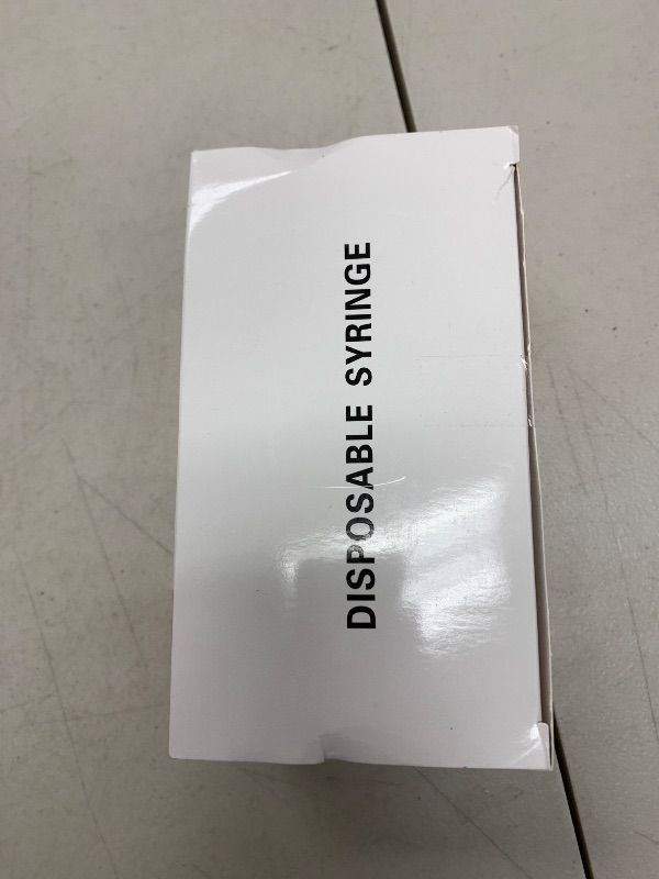 Photo 1 of 30 Pack 3ml Disposable Syringes with Needle 23Ga 1.0 inch Needle ,Luer Lock Industrial Dispensing Accessories,Individually Wrapped