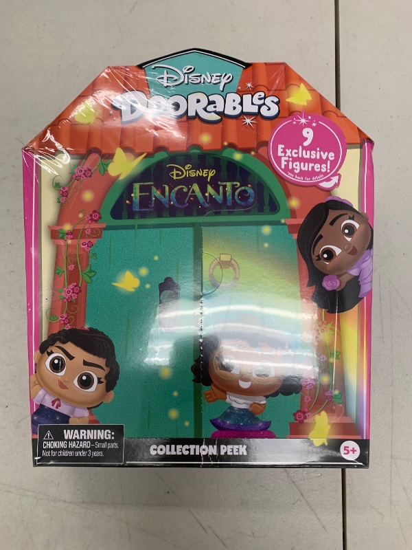 Photo 1 of Disney Doorables Encanto Collection Peek, 9 Collectible Figurines in a Casa Madrigal-Themed Box, Kids Toys for Ages 5 Up by Just Play