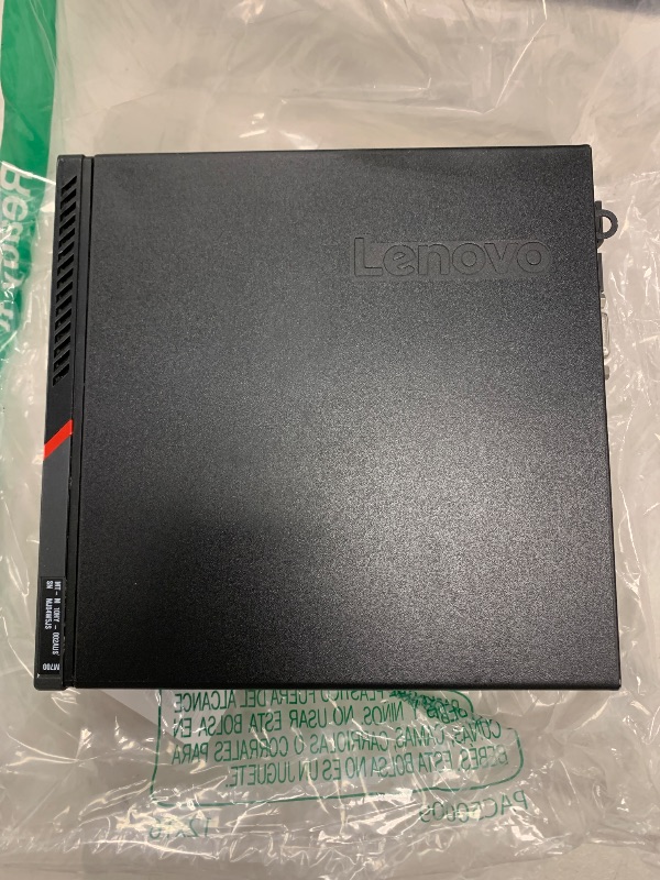 Photo 1 of Lenovo ThinkCentre M700 Tiny Business Desktop PC, Intel Quad Core i5-6500T up to 3.1GHz, 16G DDR4, 512G SSD, WiFi, Bluetooth 4.0, Windows 10 64-Multi-Language Support English/Spanish/French (Renewed)