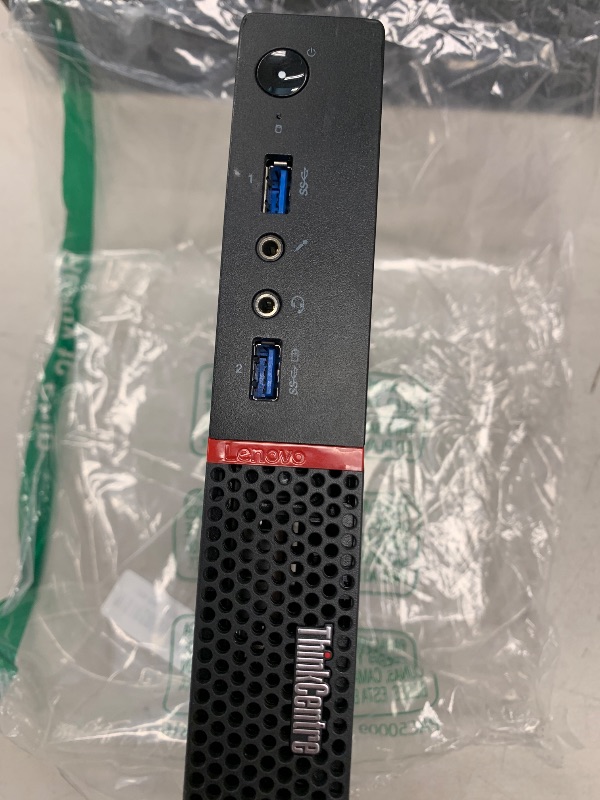 Photo 1 of Lenovo ThinkCentre M700 Tiny Business Desktop PC, Intel Quad Core i5-6500T up to 3.1GHz, 16G DDR4, 512G SSD, WiFi, Bluetooth 4.0, Windows 10 64-Multi-Language Support English/Spanish/French (Renewed)