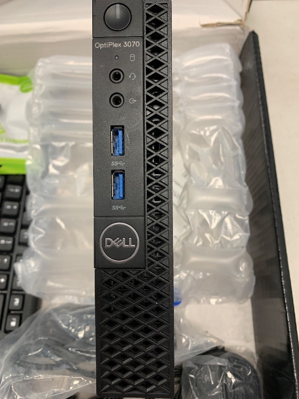 Photo 1 of Dell 3070 Optiplex Micro Desktop PC Mini Computer, Intel Core i5-9500T, 16GB DDR4 RAM, 512GB SSD, WiFi, BT, USB 3.0, Keyboard & Mouse, Windows 10 Pro (Renewed)