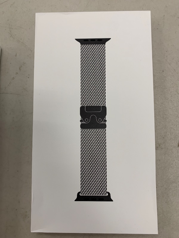Photo 1 of Apple Watch Ultra 2 [GPS + Cellular 49mm] Smartwatch, Sport Watch with Black Titanium Case with Black Titanium Milanese Loop - Medium. Fitness Tracker, Precision GPS, Action Button, Carbon Neutral