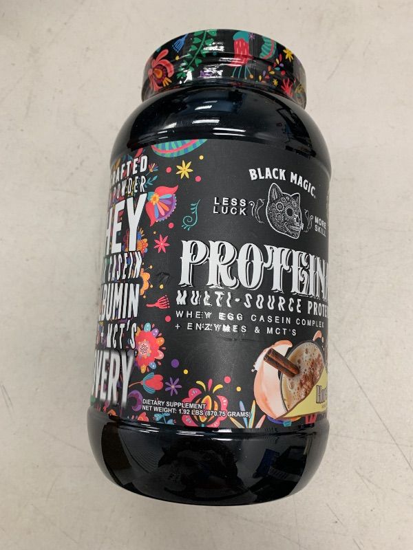 Photo 1 of Black Magic Protein - 2 LB - Original Horchata